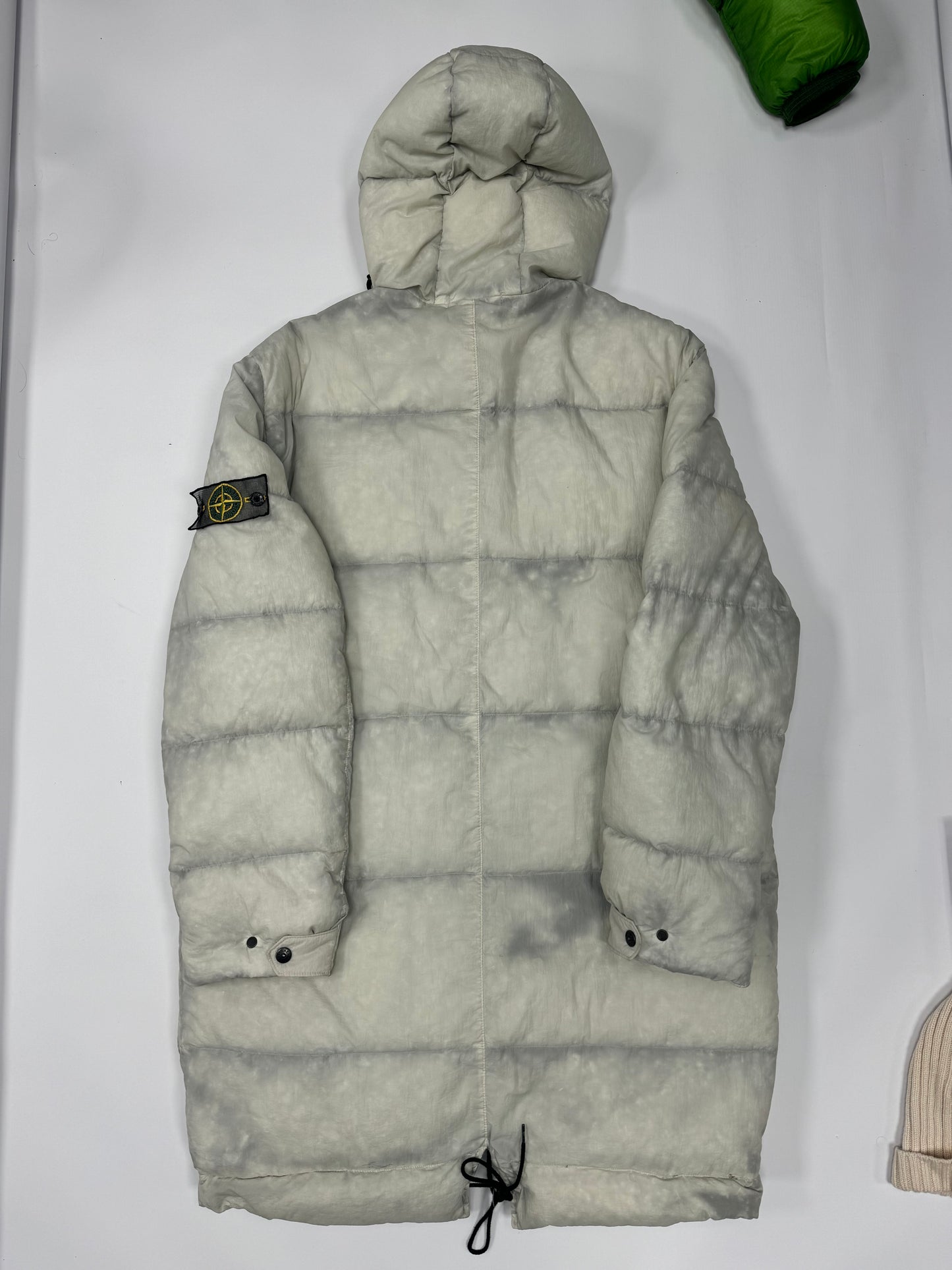 Stone island opaque A/W 2006 mesh badge down jacket (L)