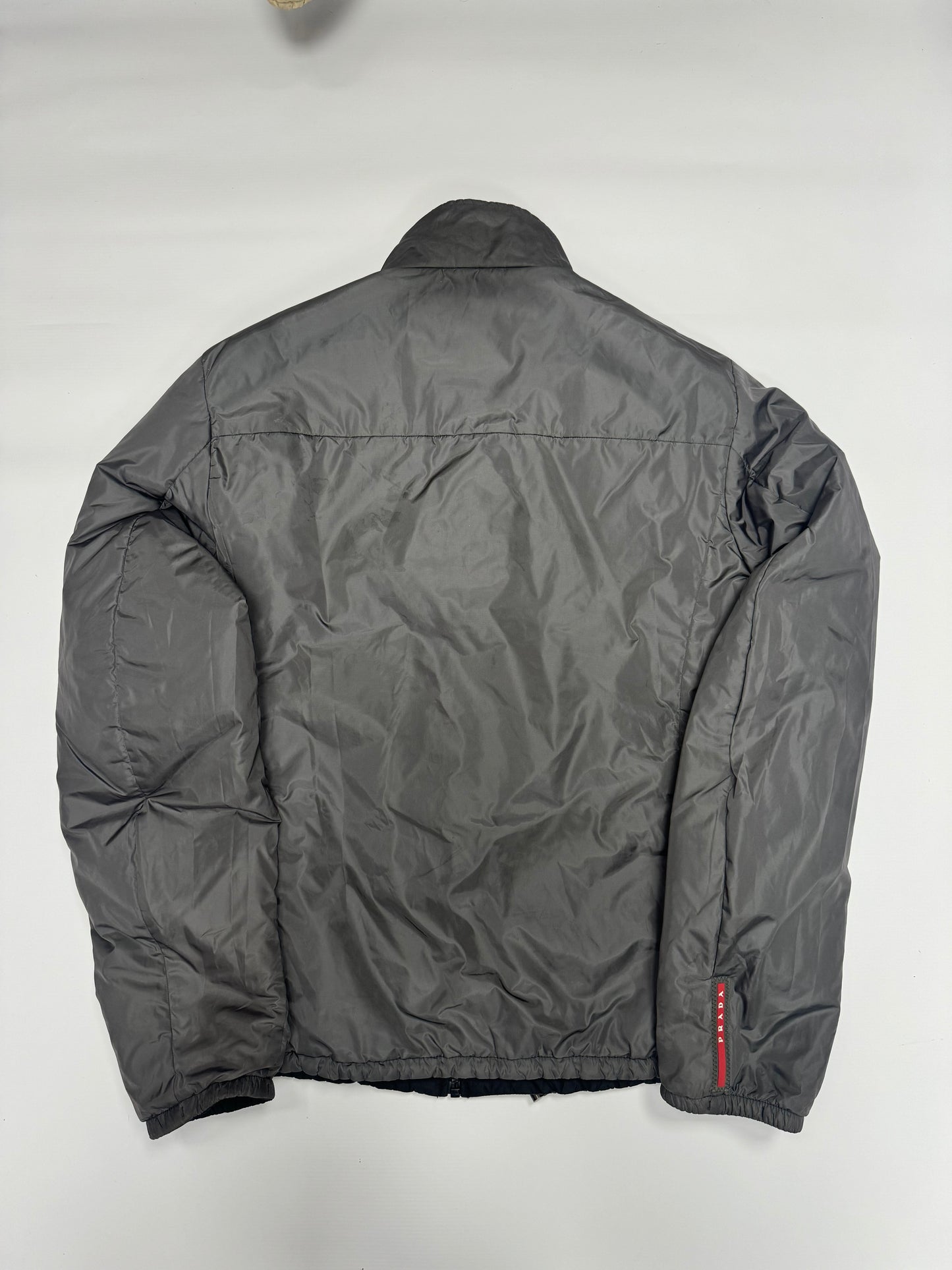 Prada sport nylon padded reversible jacket (L)