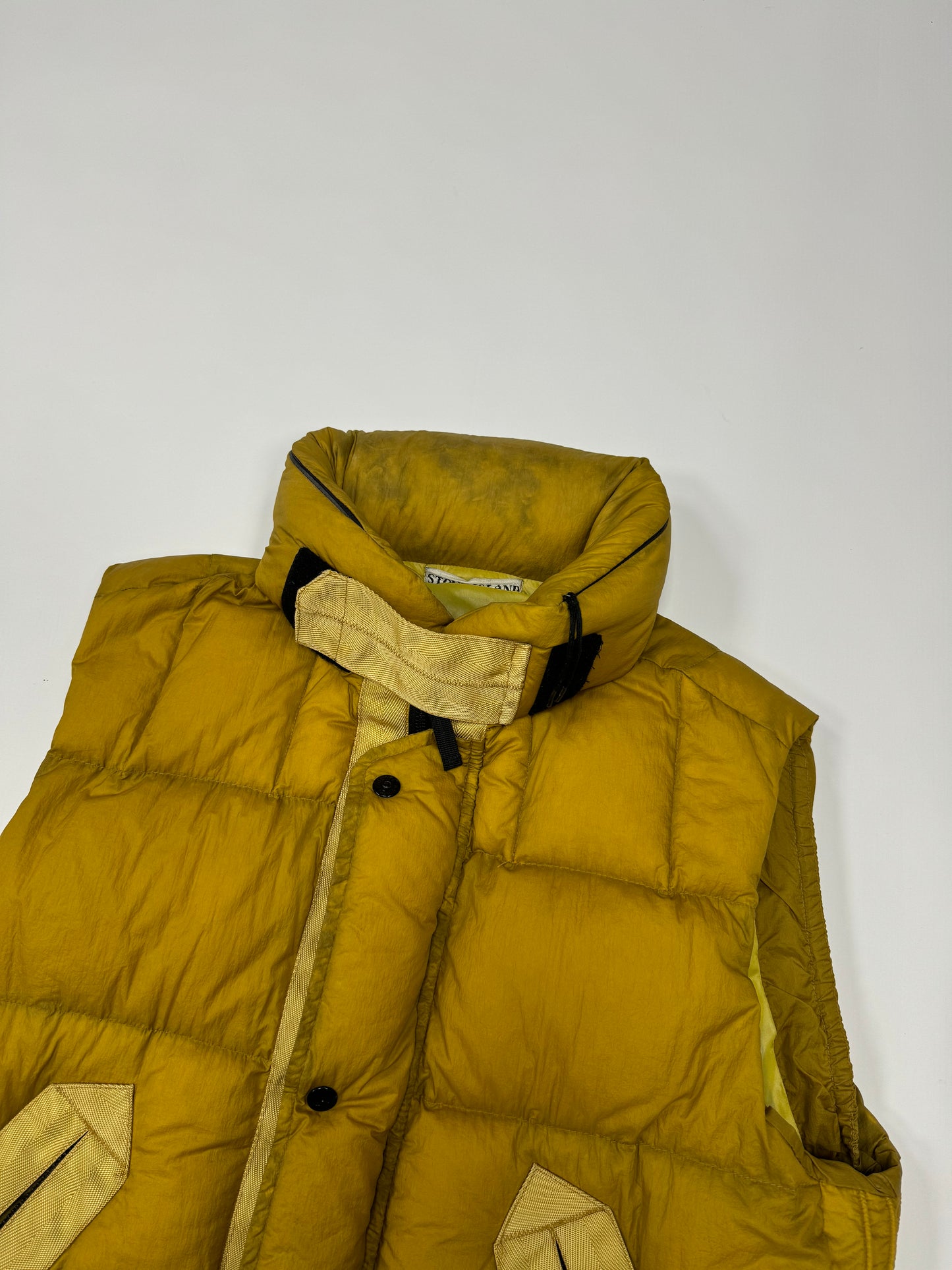 Stone island goose down gilet (L)