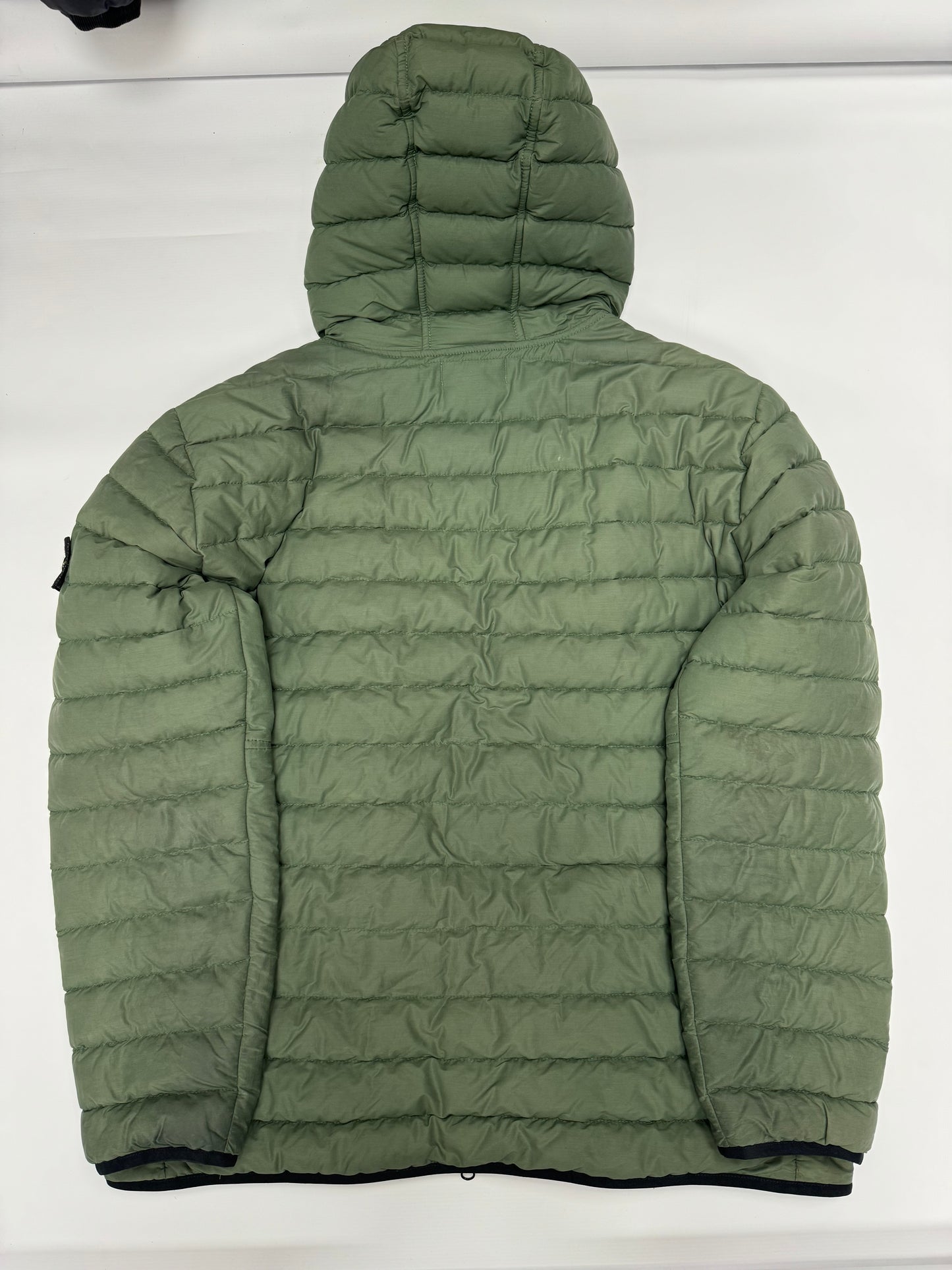 Stone island nylon tela down jacket (XXL)