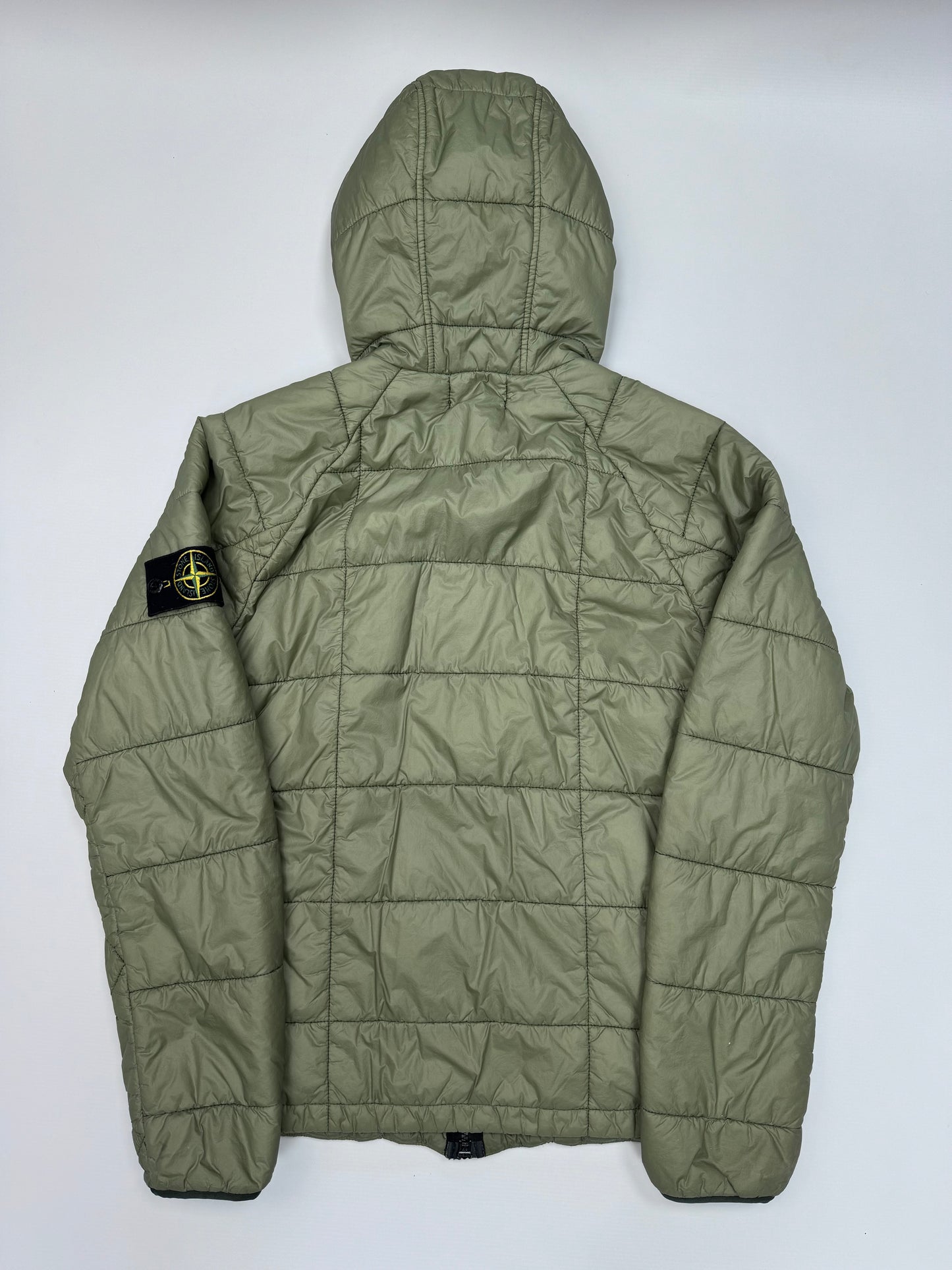 Stone island garment dyed padded jacket (M)