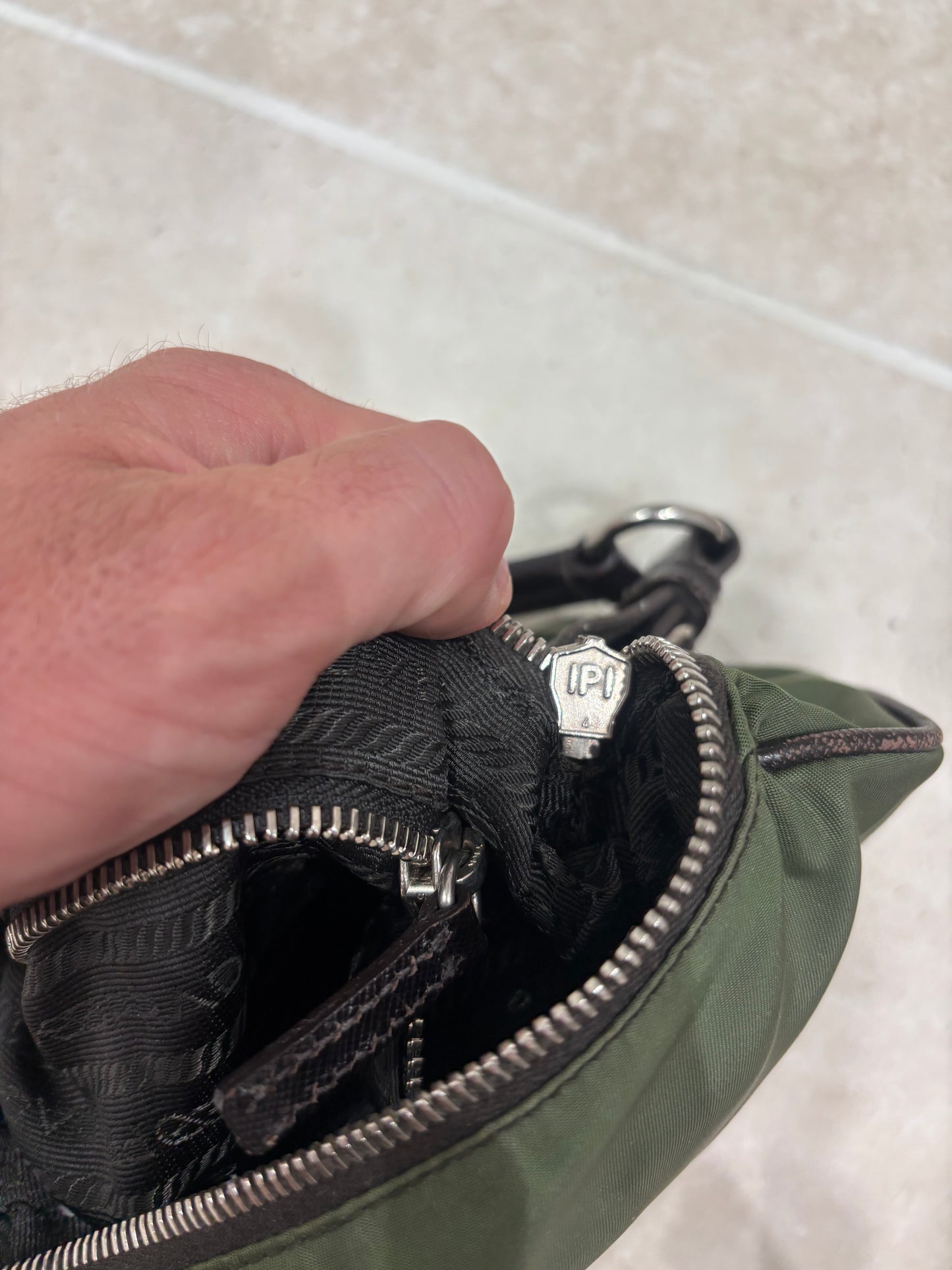 Prada Tessuto nylon shoulder bag