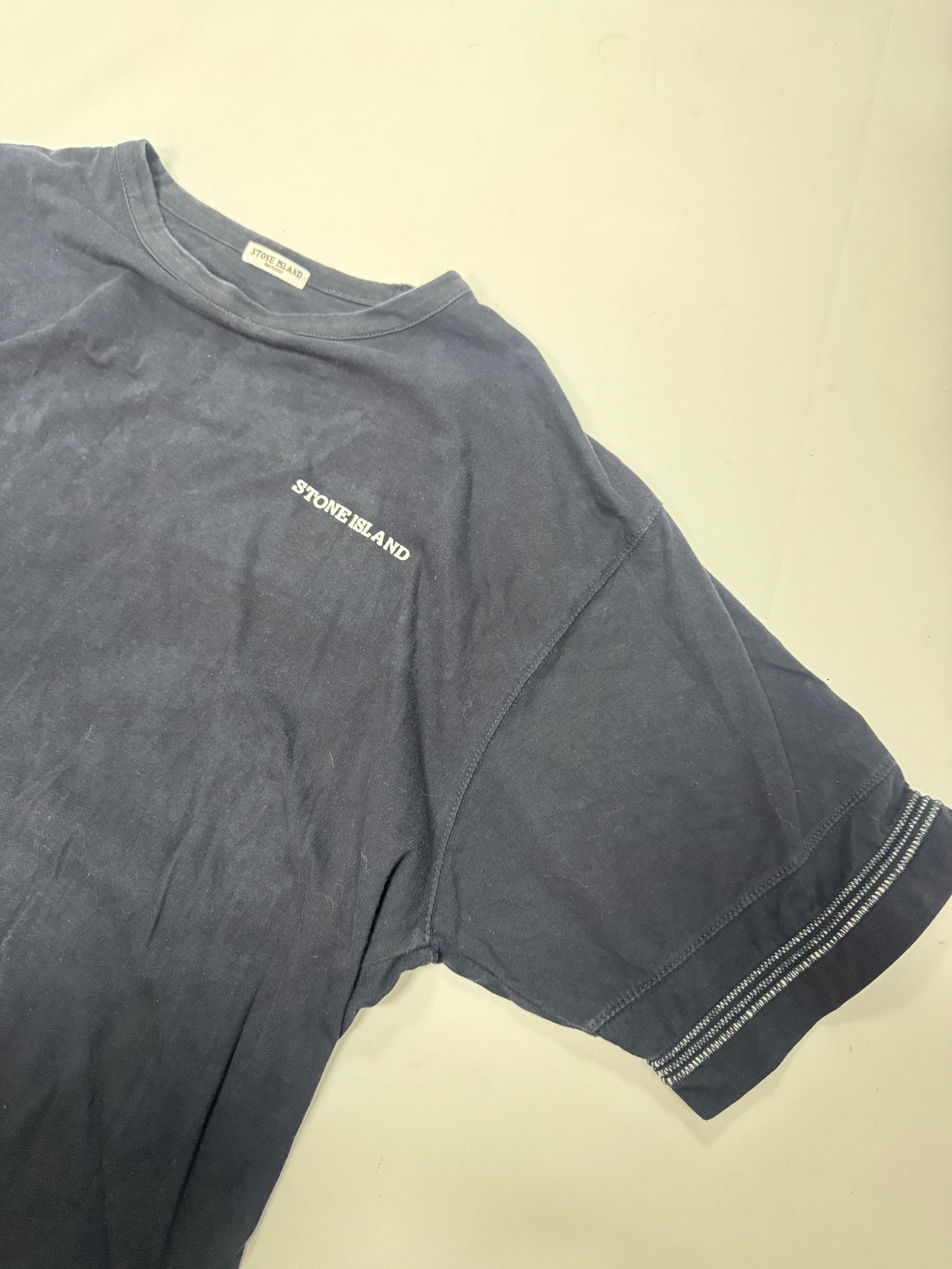 Stone island S/S 2005 spellout T shirt (L)