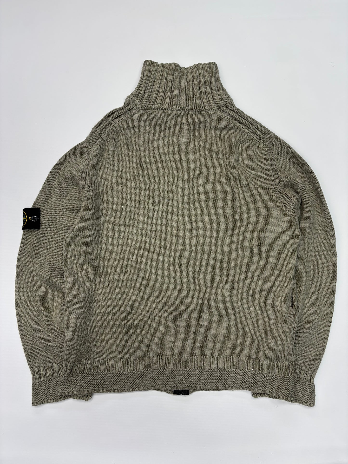 Stone island full zip knit (L)