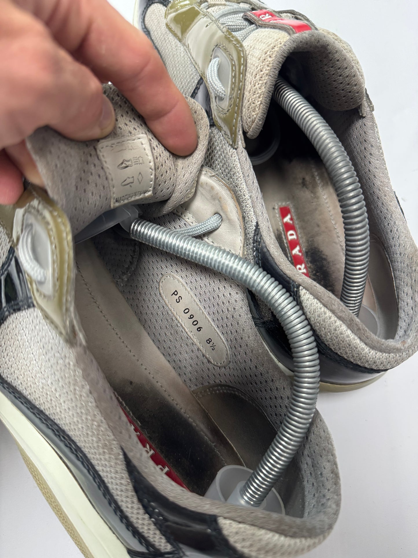 Prada patent America cup (9.5)