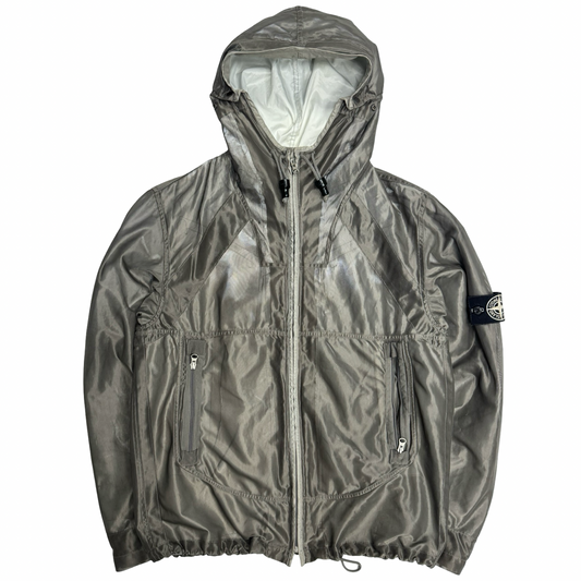 Stone island mesh reflective jacket (L)