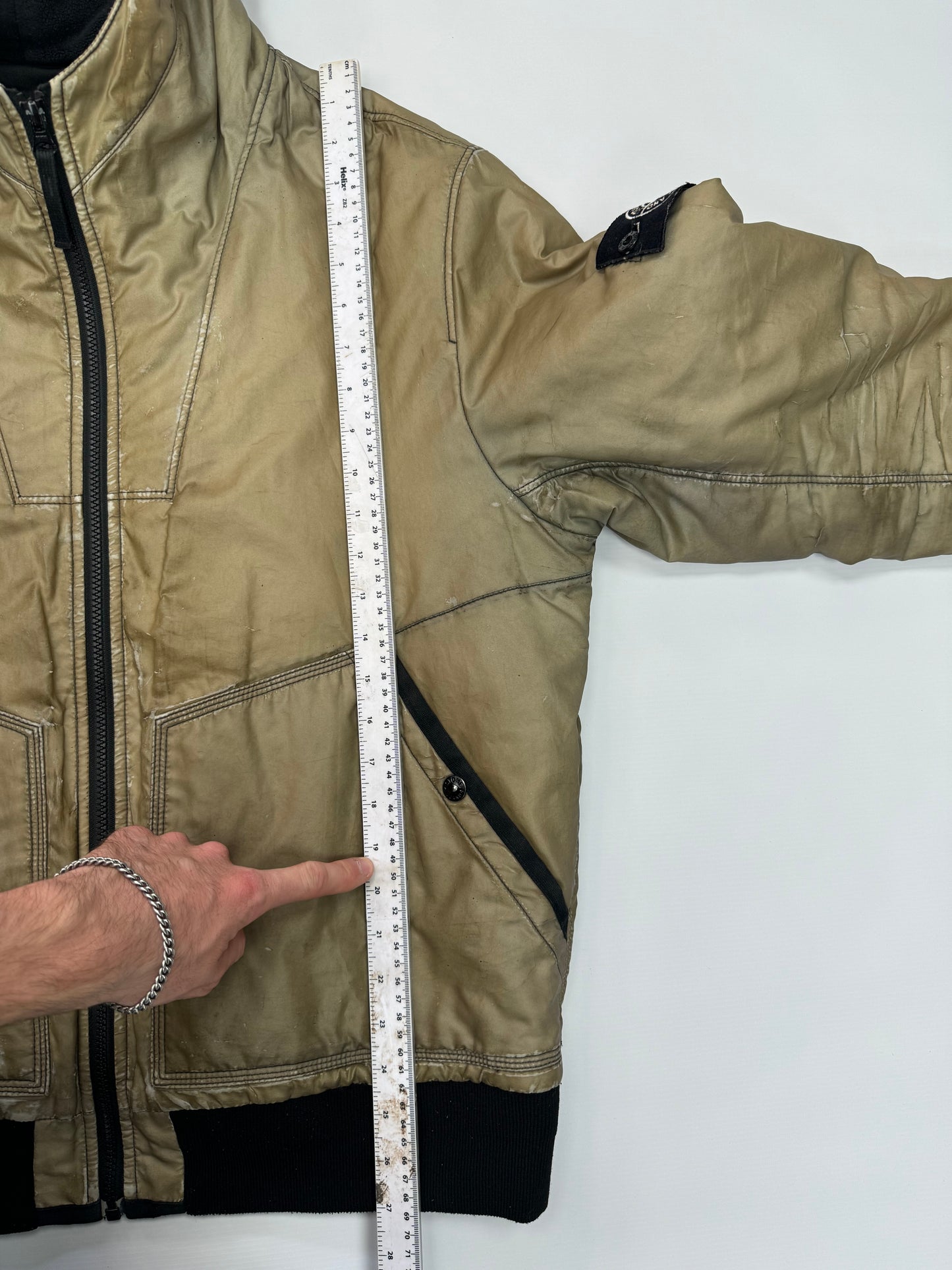 Stone island thermo reflective jacket (XL)