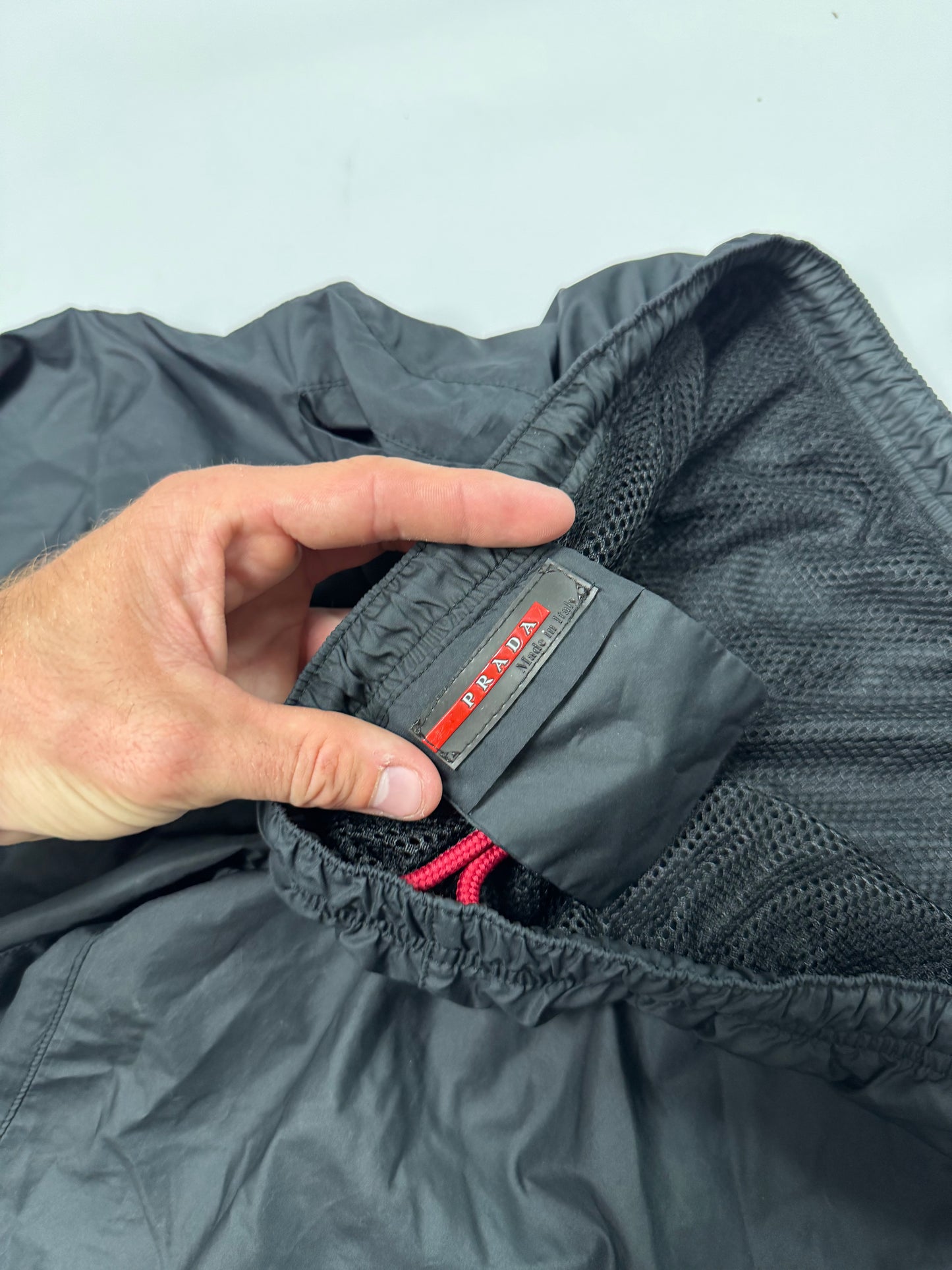Prada sport nylon swim shorts (M)