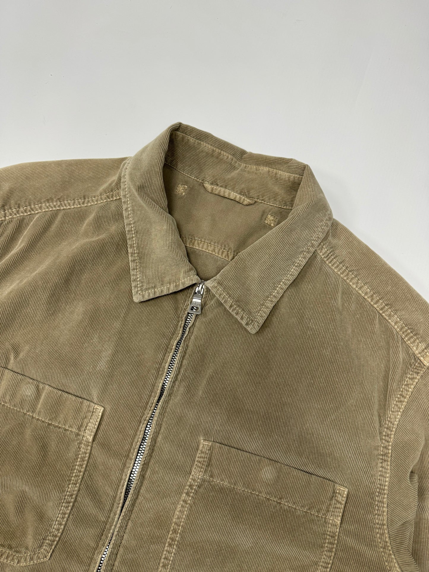 Prada sport cord Harrington over shirt (L)