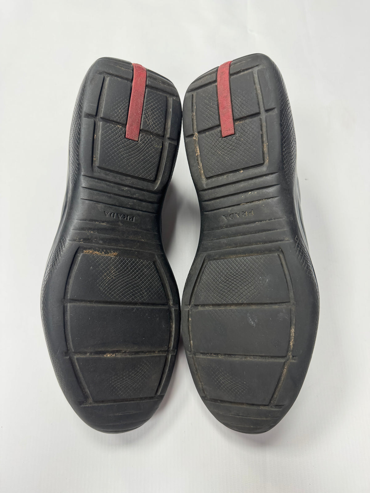 Prada America cup black leather (11.5)