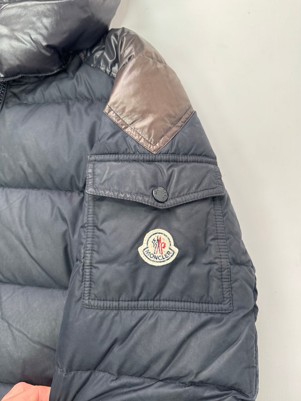 Moncler chevalier giubbotto down jacket (XL)