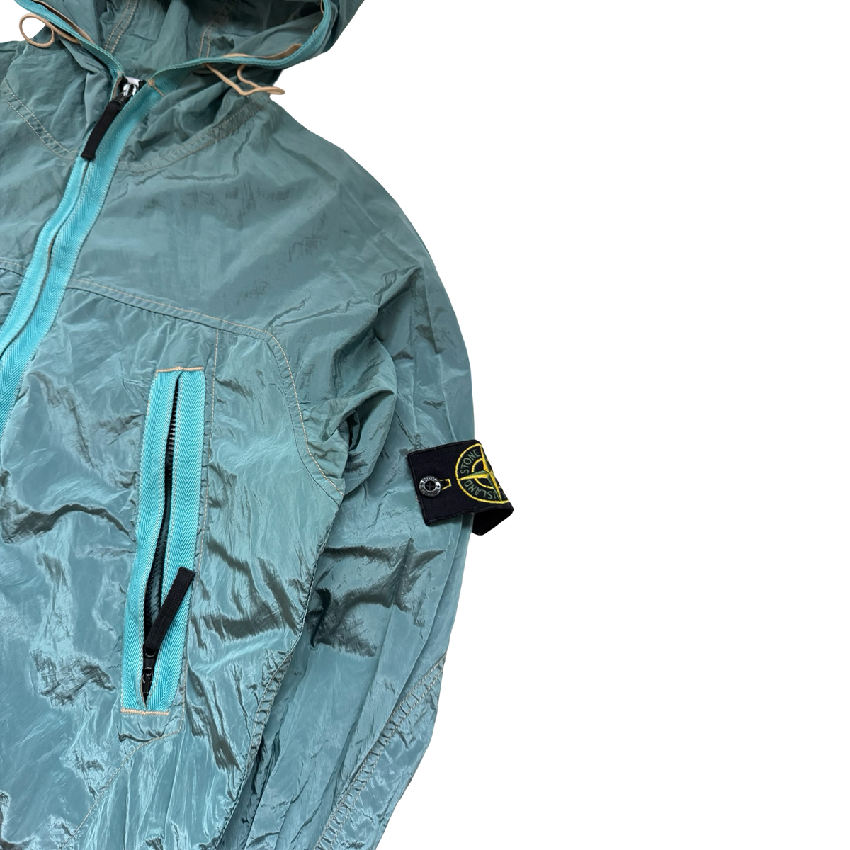 Stone island S/S 2005 shimmer nylon jacket (M)