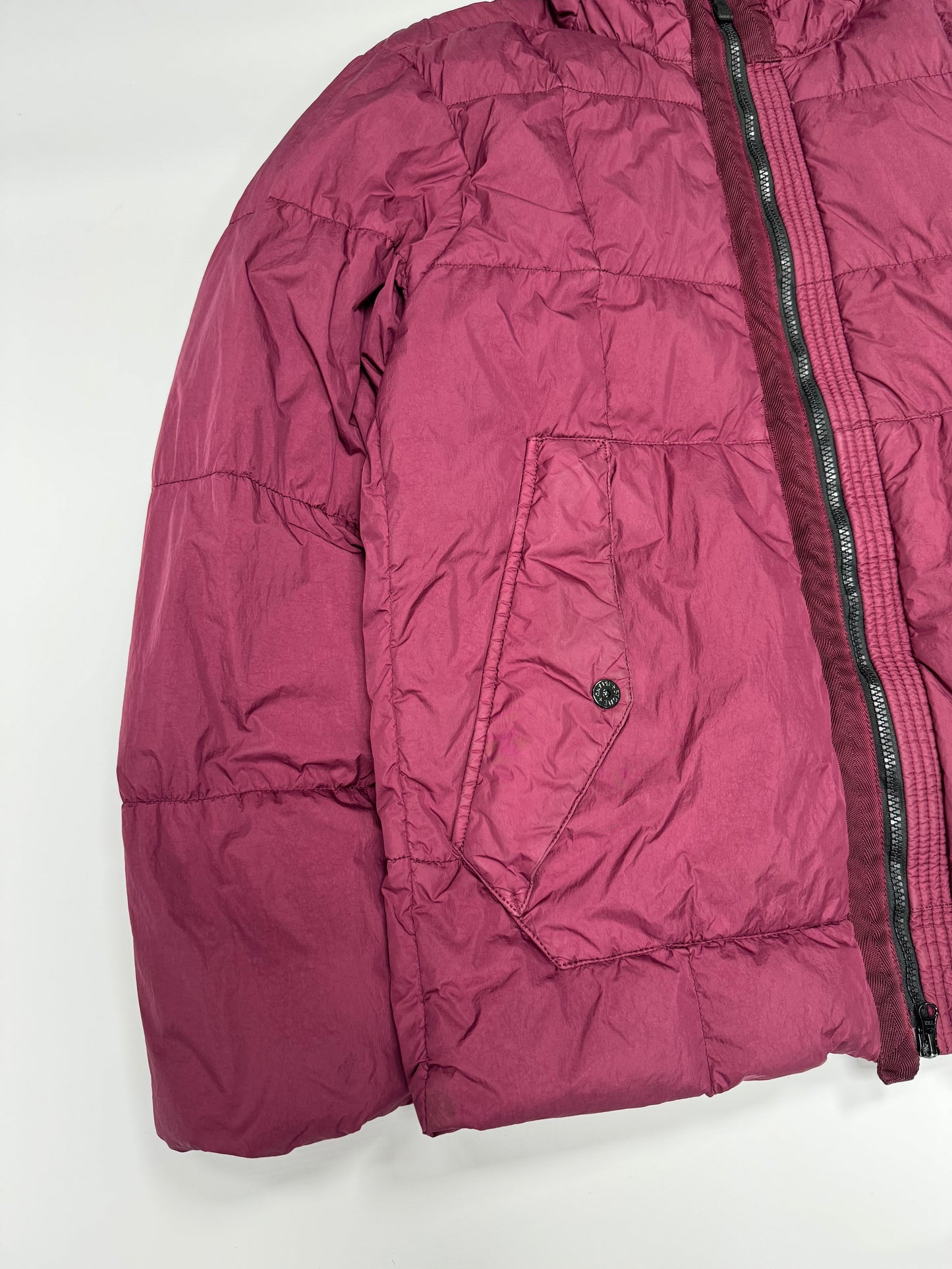 Stone island garment dyed down jacket (XL)
