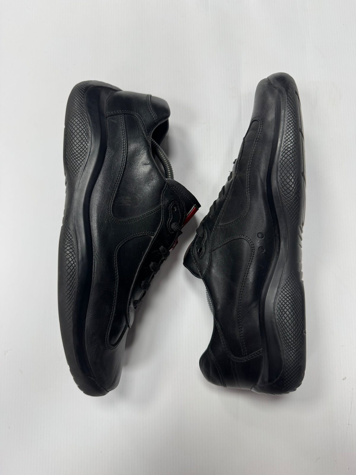 Prada America cup black leather (11.5)