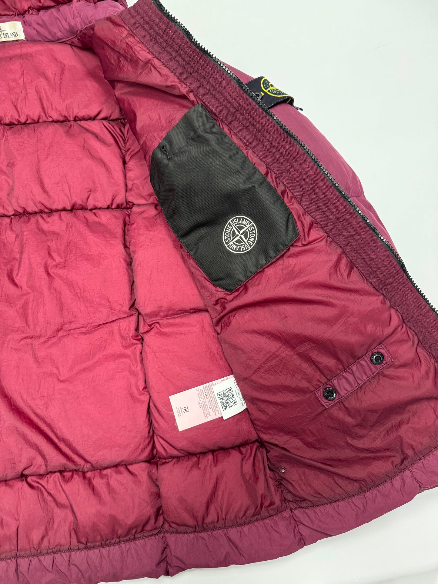 Stone island garment dyed down jacket (XL)