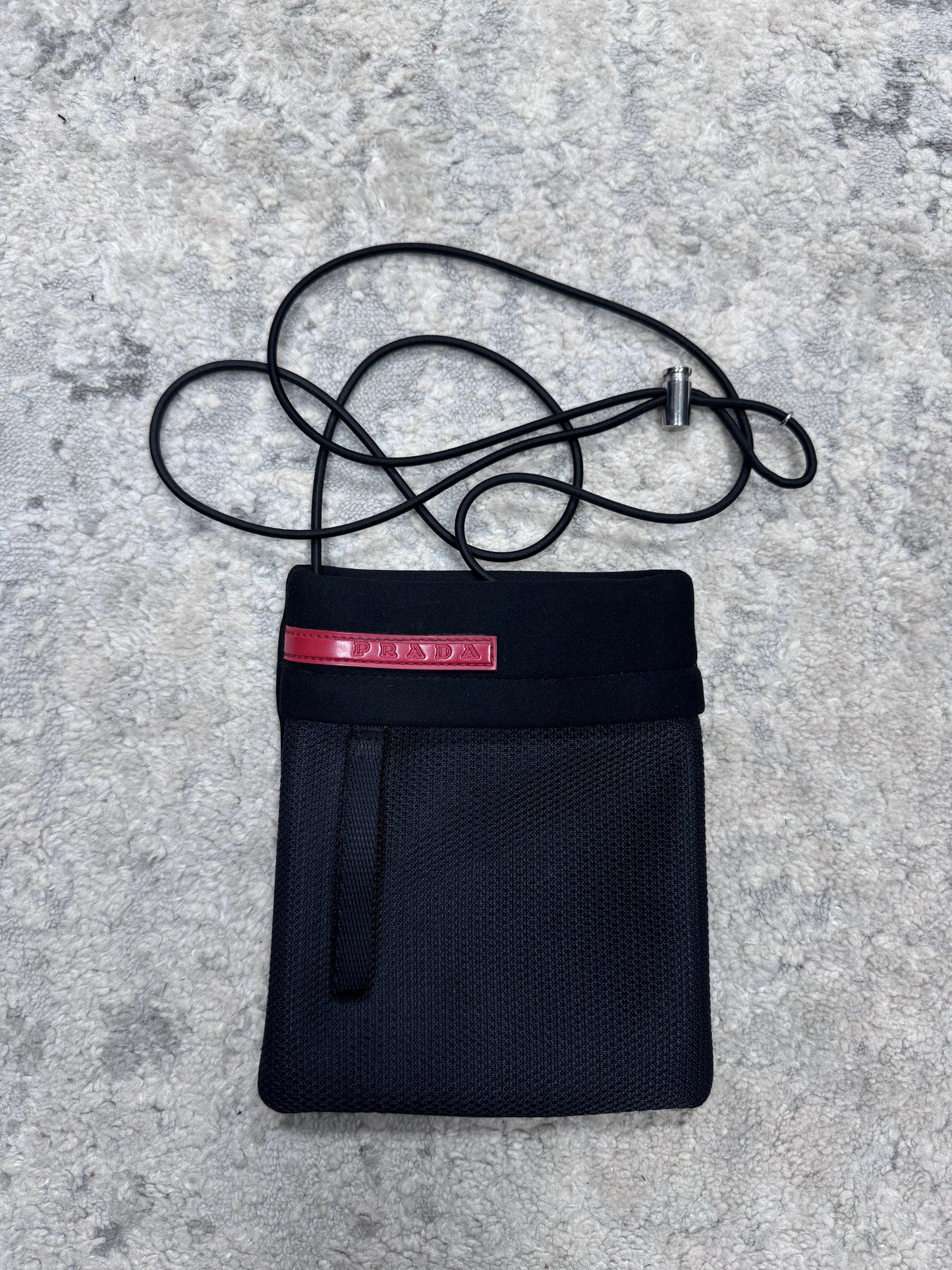 Prada sport nylon elastic shoulder bag (OS)
