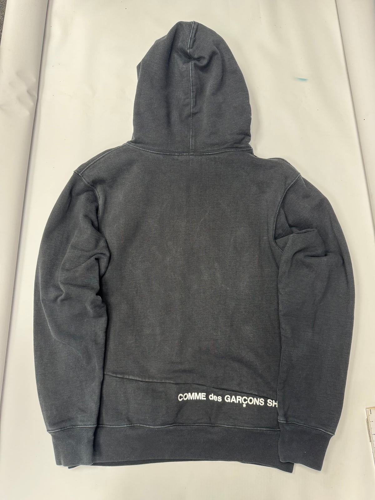 Supreme x comme des garçon split box logo hoodie (M)