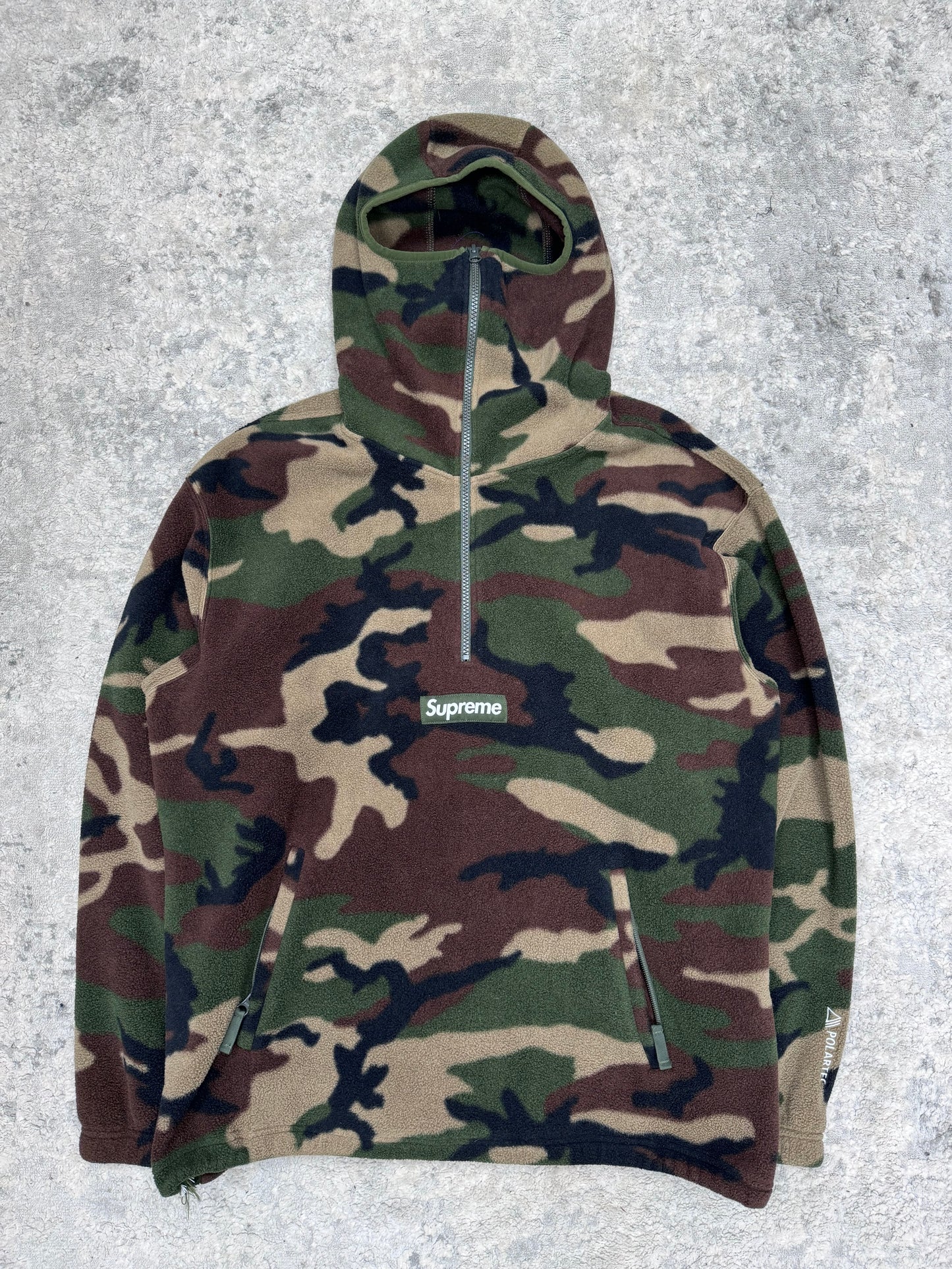 Supreme polartec ninja fleece hoodie (L)