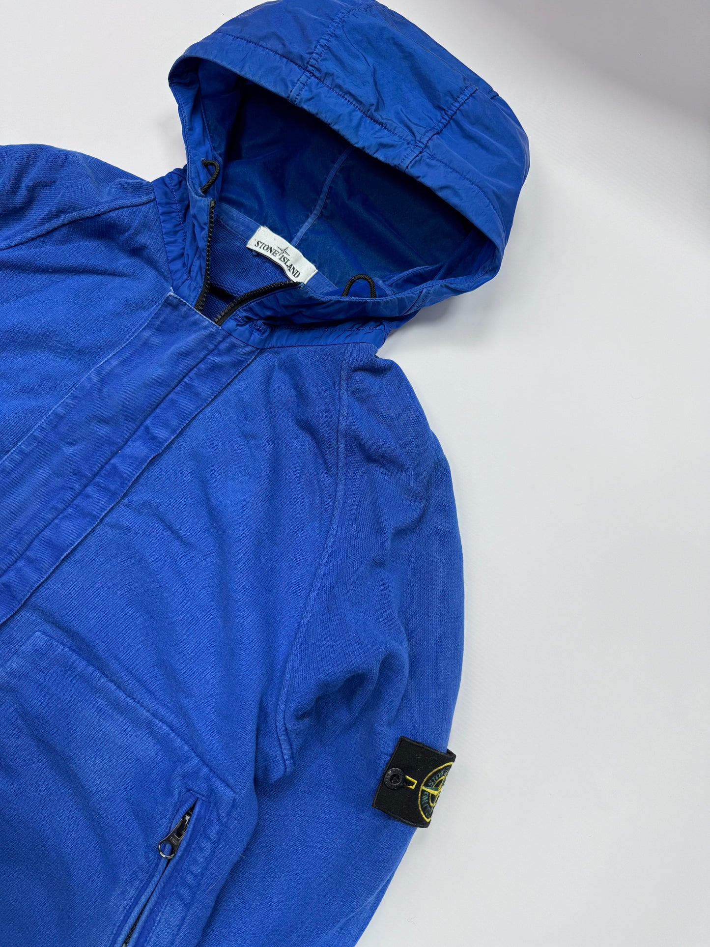 Stone island zip up hoodie (XL)