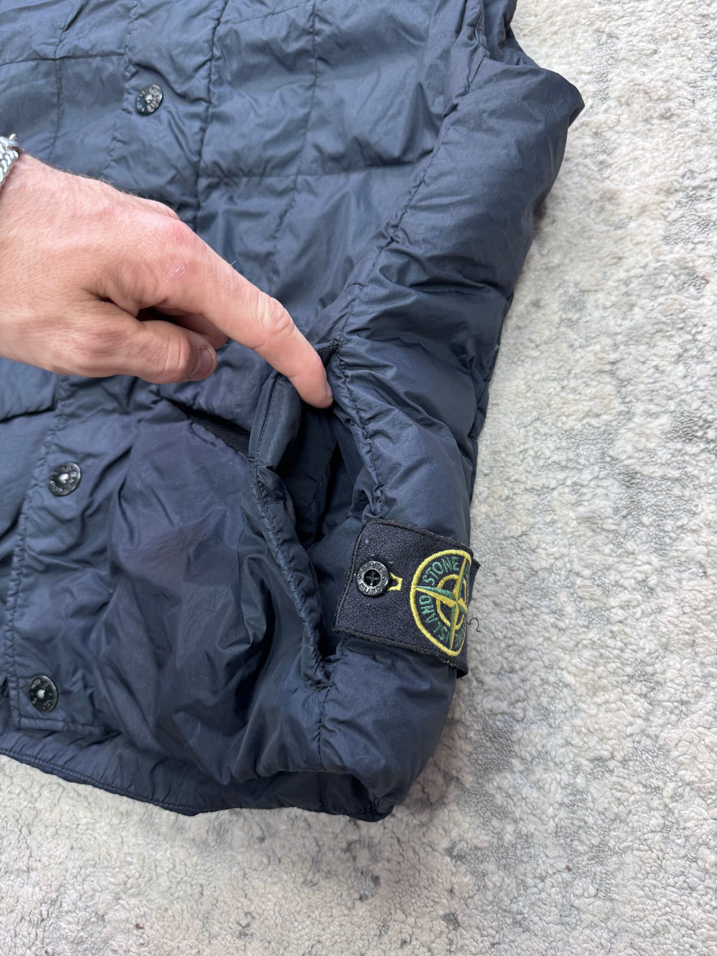 Stone island A/W 2012 30th anni down gilet (M)