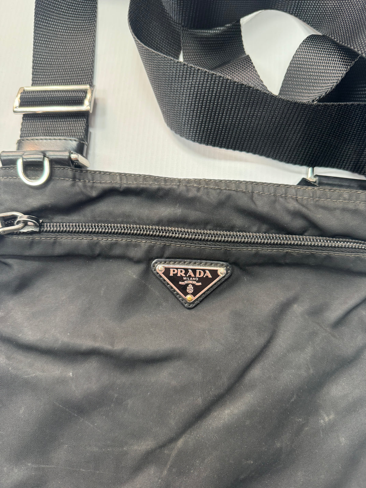 Prada Milano nylon shoulder bag (OS)