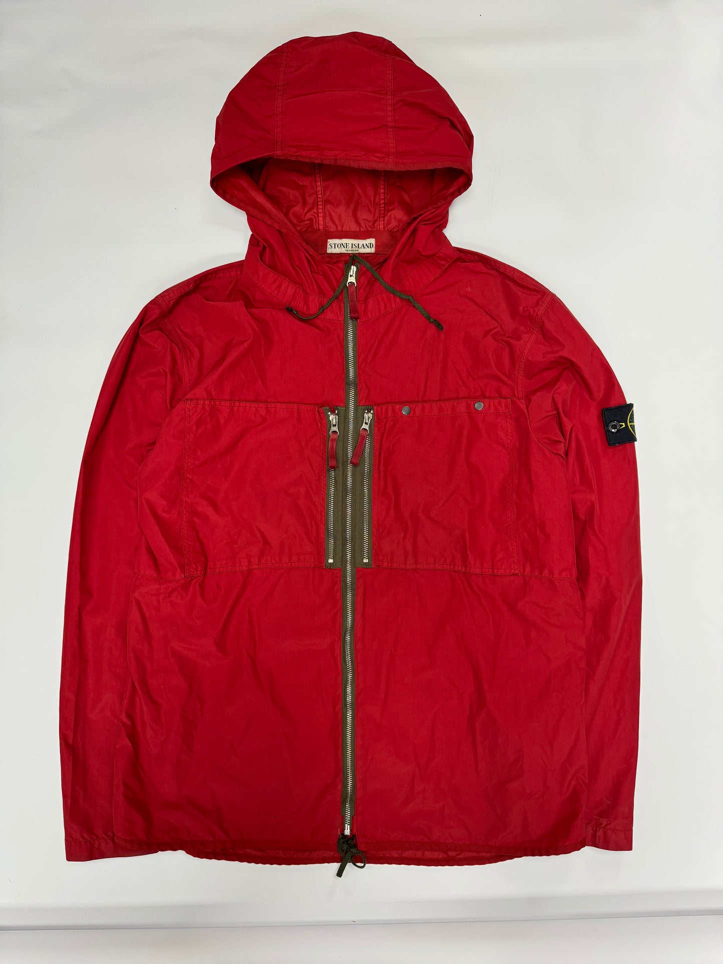 Stone island waxed cotton jacket (XL)