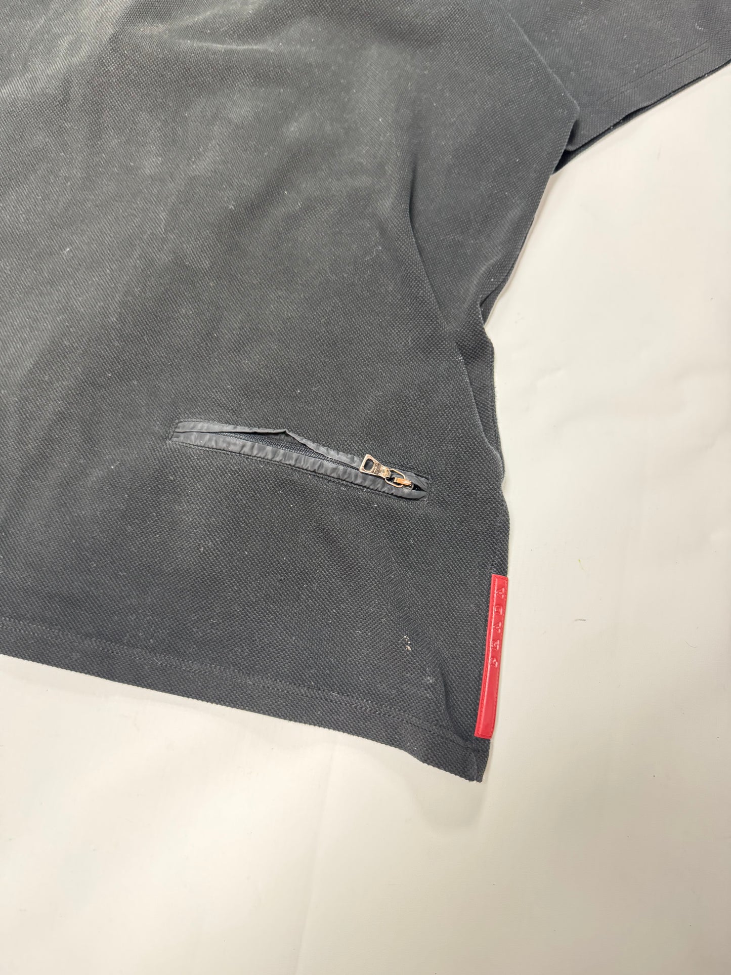 Prada sport half zip polo shirt (L)