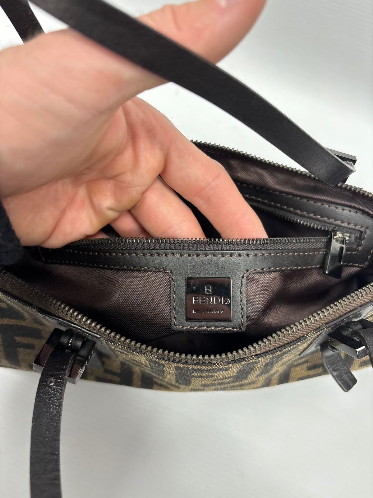Fendi Zucca Baguette shoulder bag