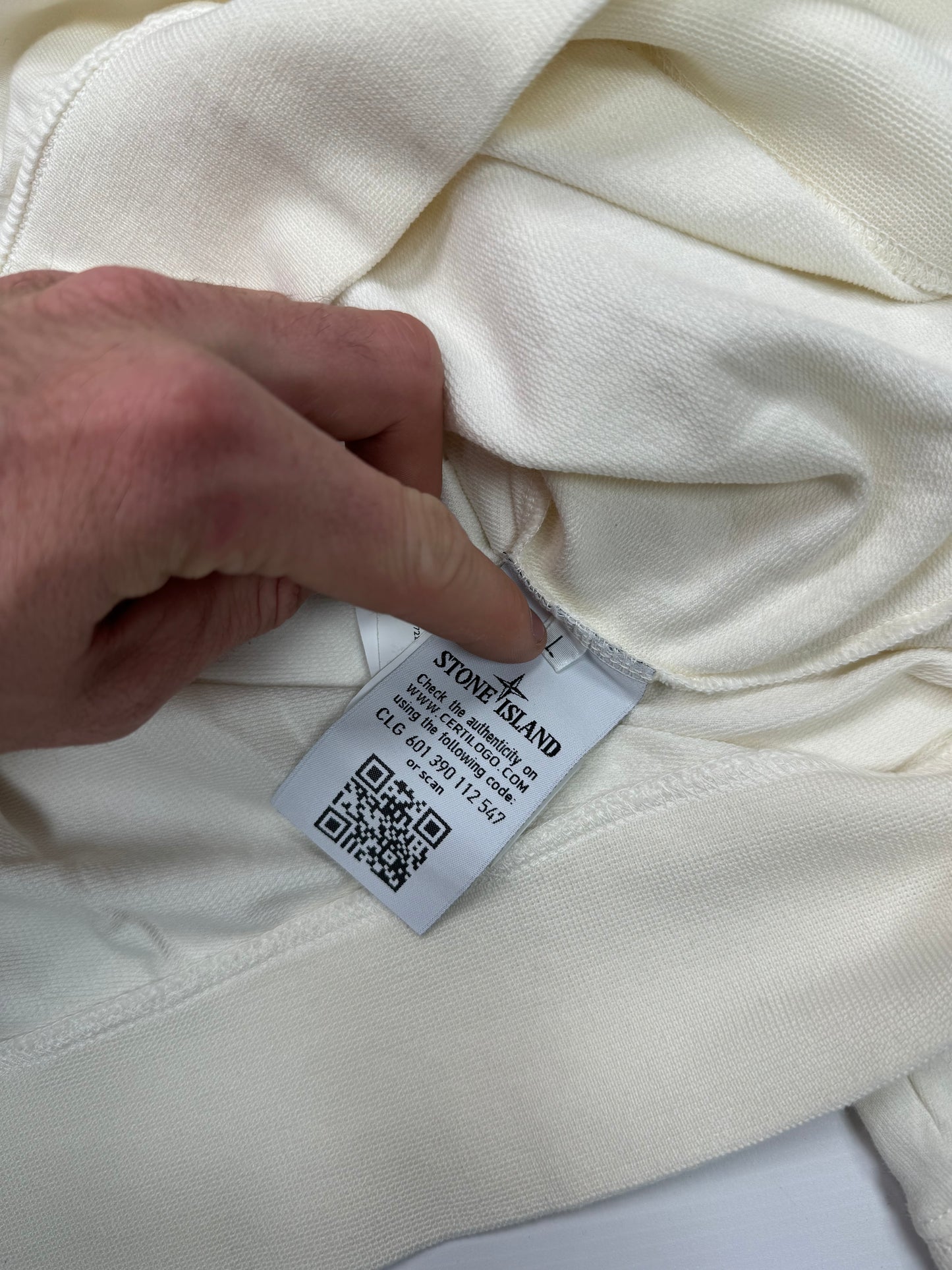 Stone island ghost sweatshirt (L)