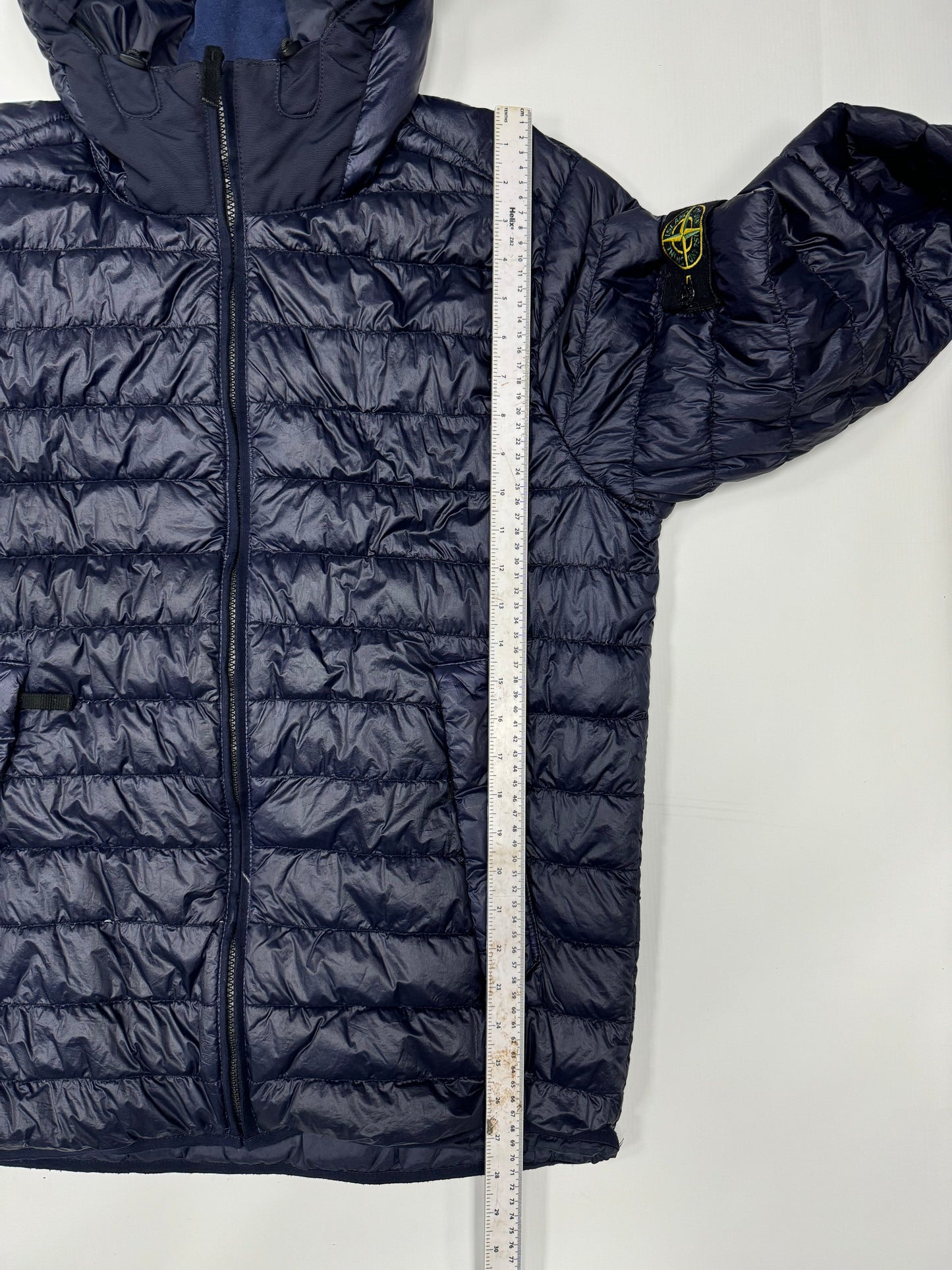 Stone island garment dyed down puffer jacket (XL)