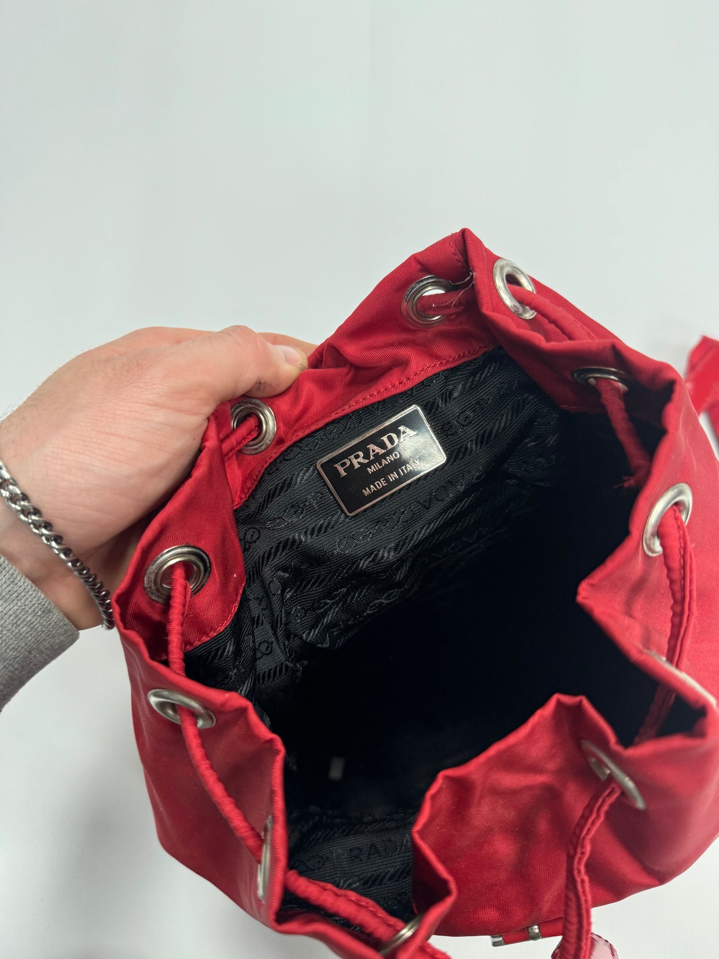 Prada Milano nylon rucksack (OS)