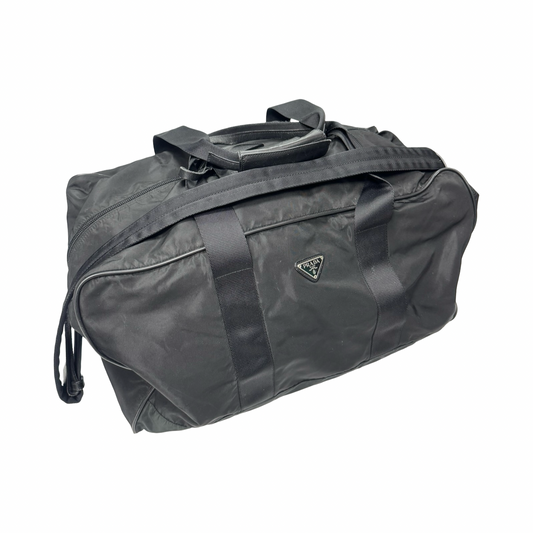 Prada Milano nylon duffle bag (L)