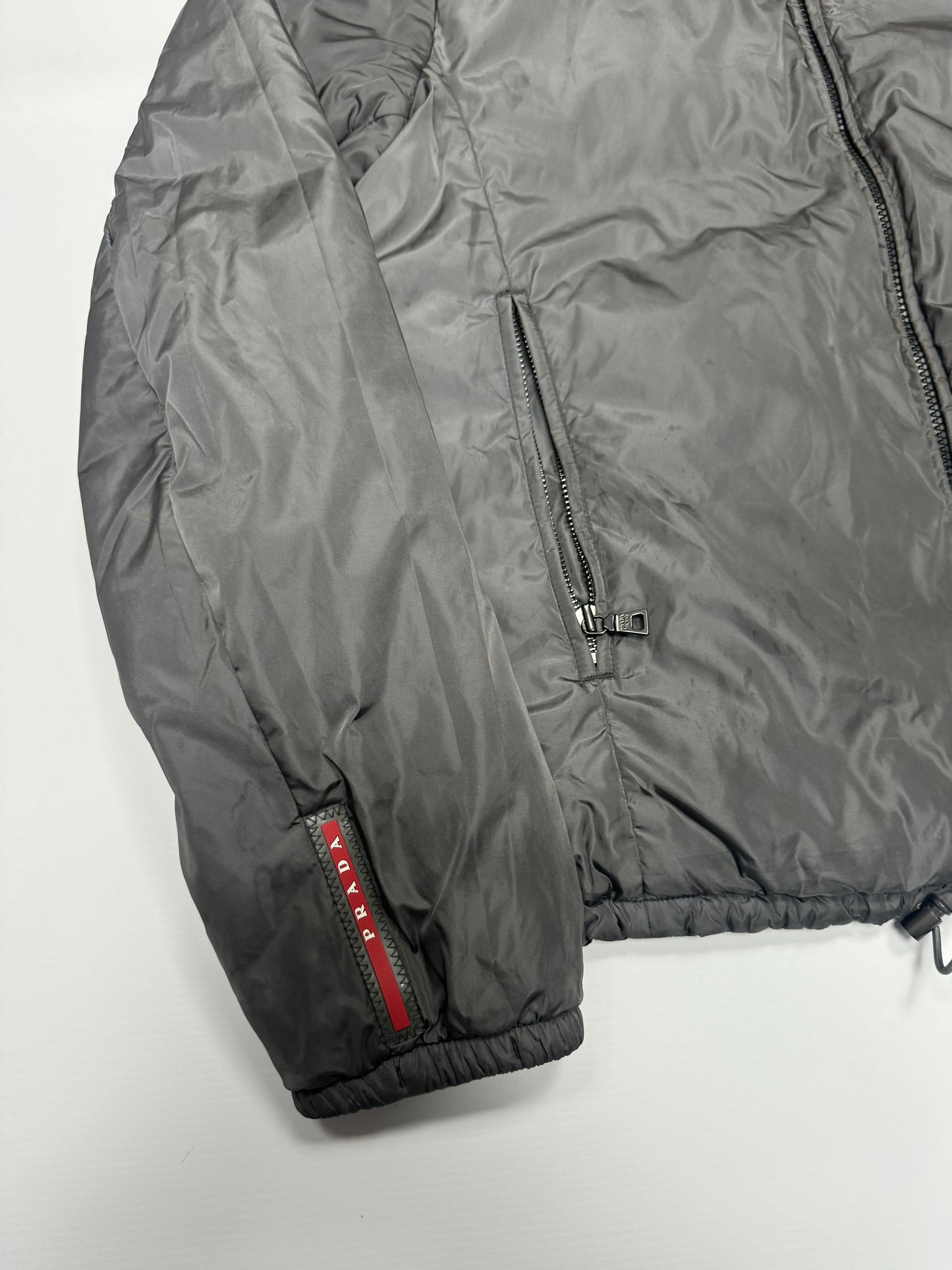 Prada sport nylon padded reversible jacket (L)