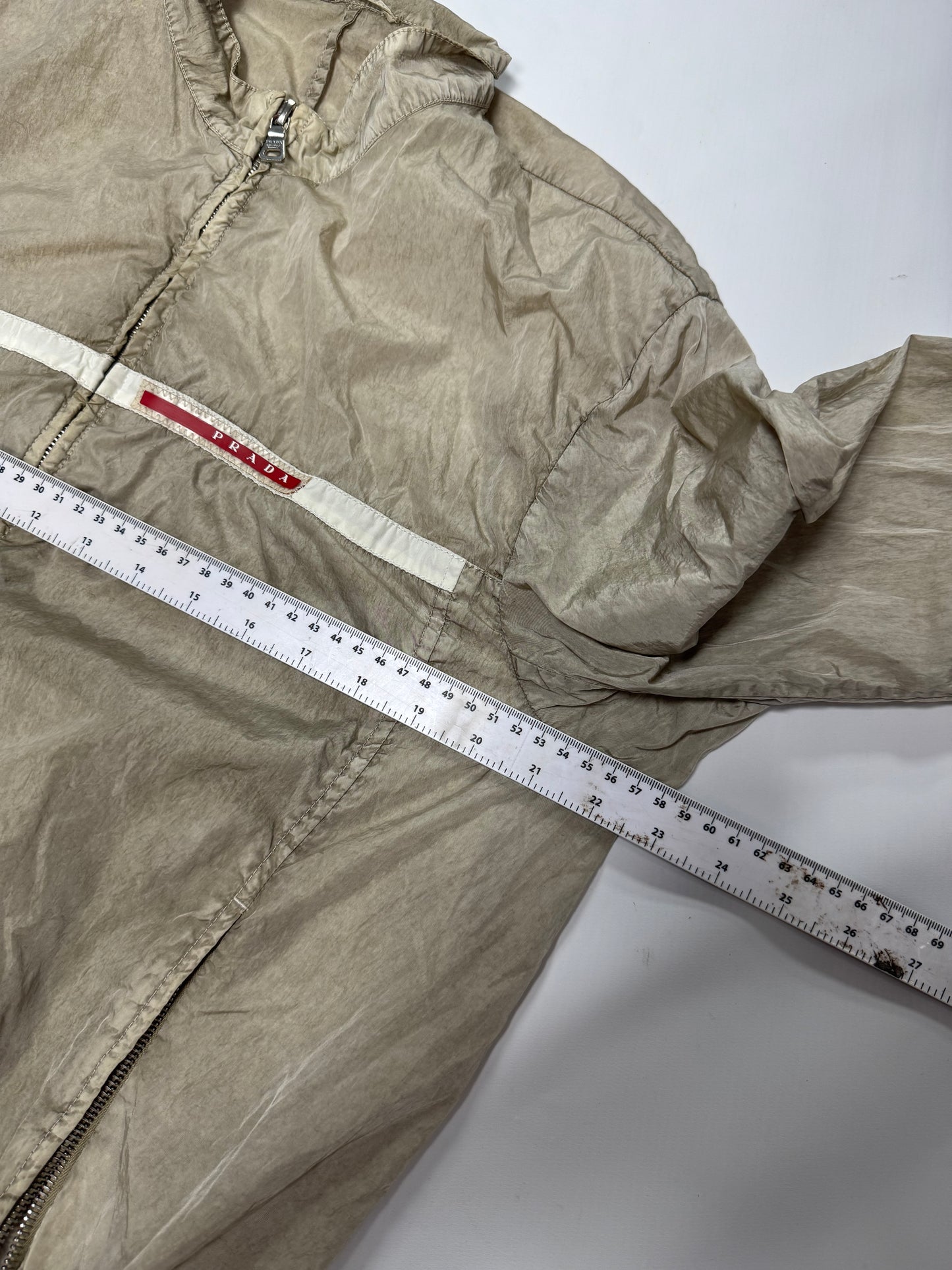 Prada sport nylon zip up jacket (M)