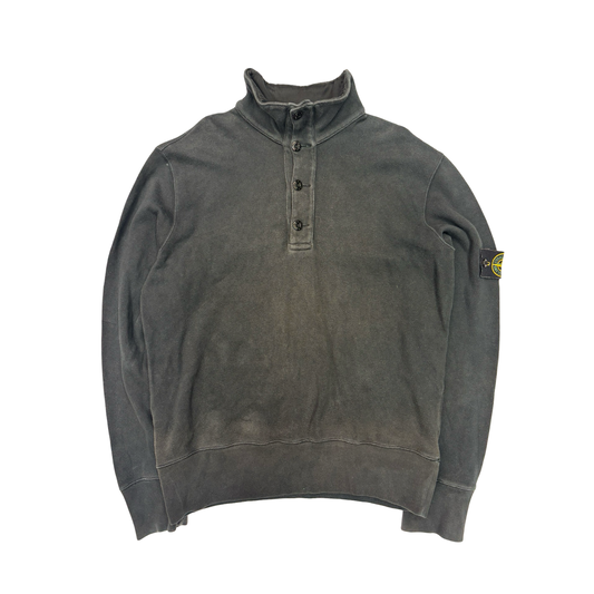 Stone island button up jumper (L)
