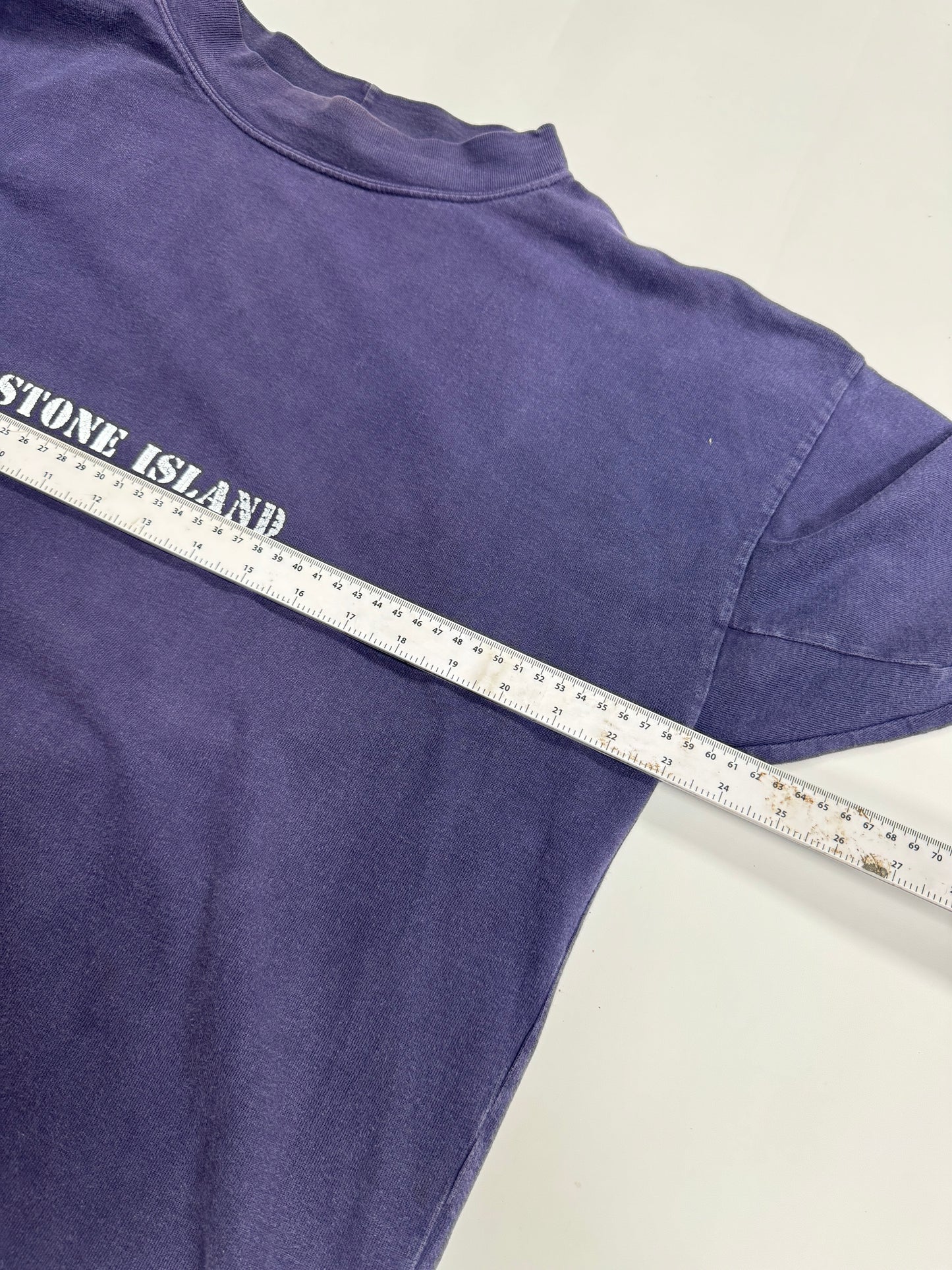 Stone island A/W 1984 long sleeve spell out (L)