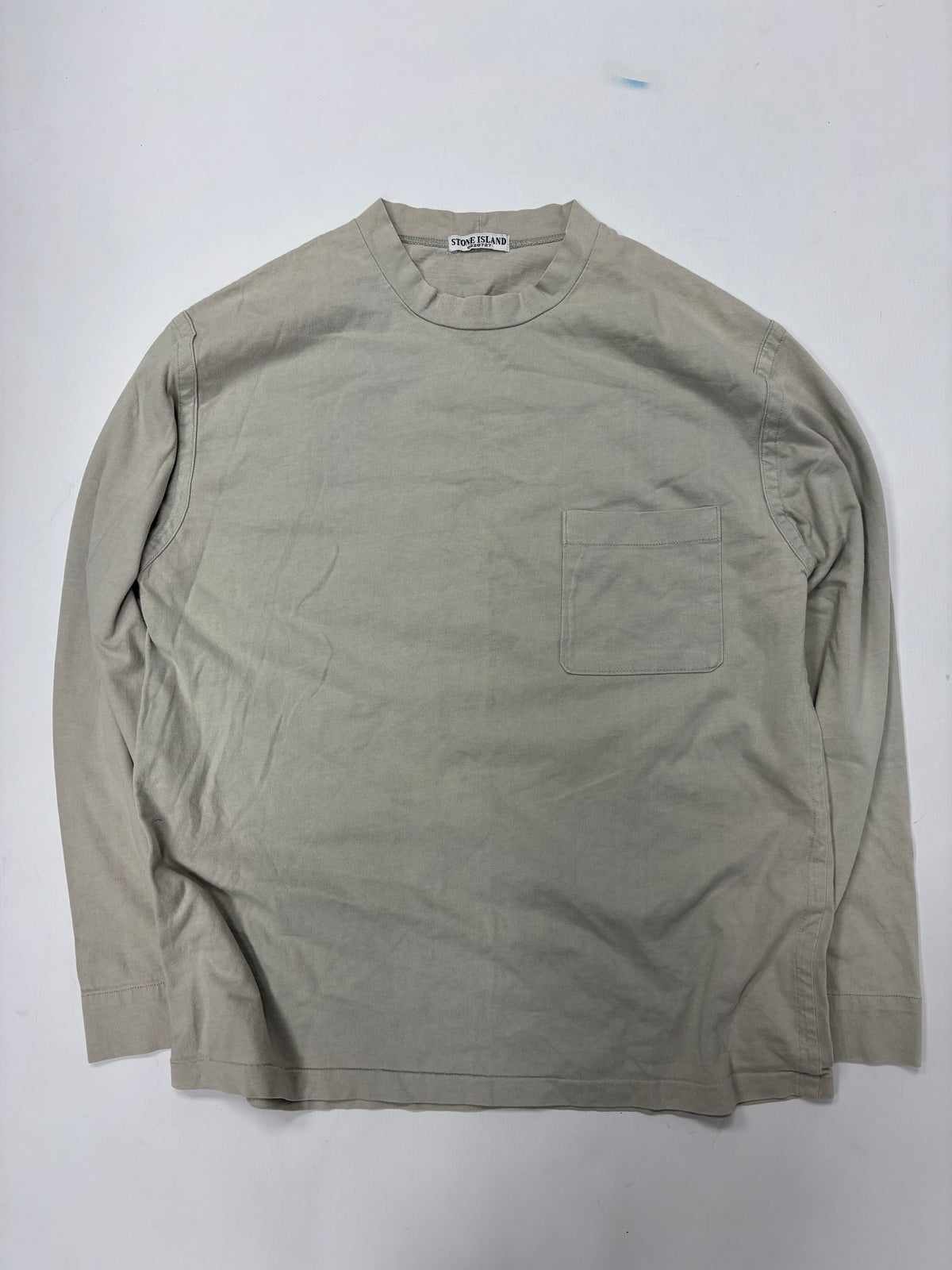 Stone island S/S 2004 spell out long sleeve top (XL)