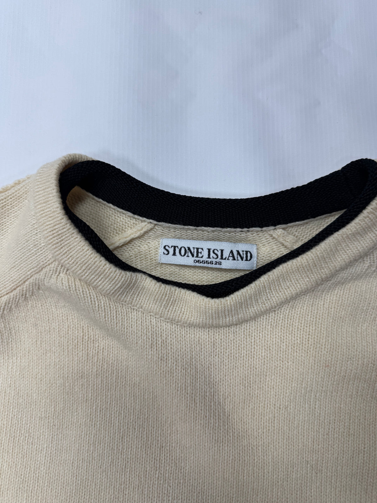 Stone island vintage knit sweatshirt (XL)