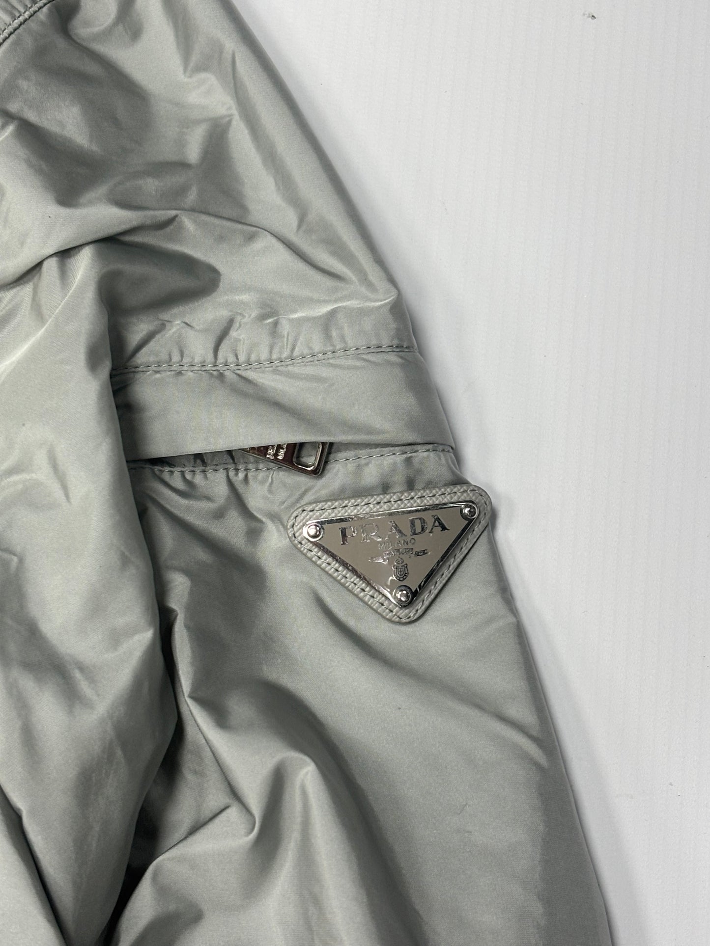 Prada Milano nylon windbreaker (L)