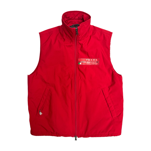 Prada sport luna Rosa 2003 gilet (M)