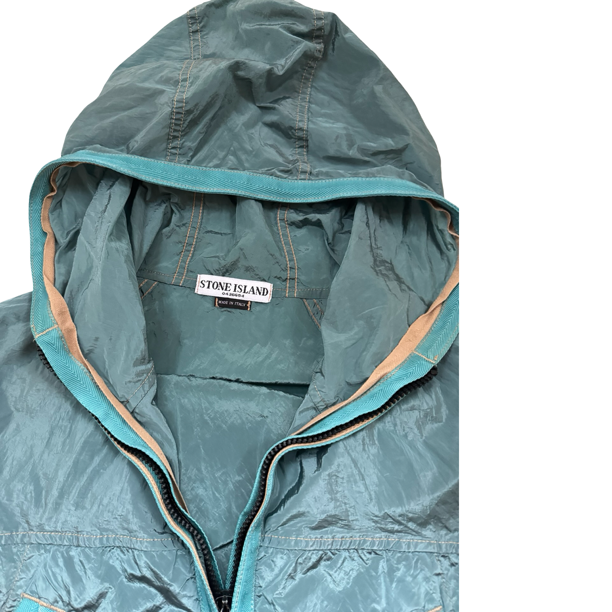 Stone island S/S 2005 shimmer nylon jacket (M)