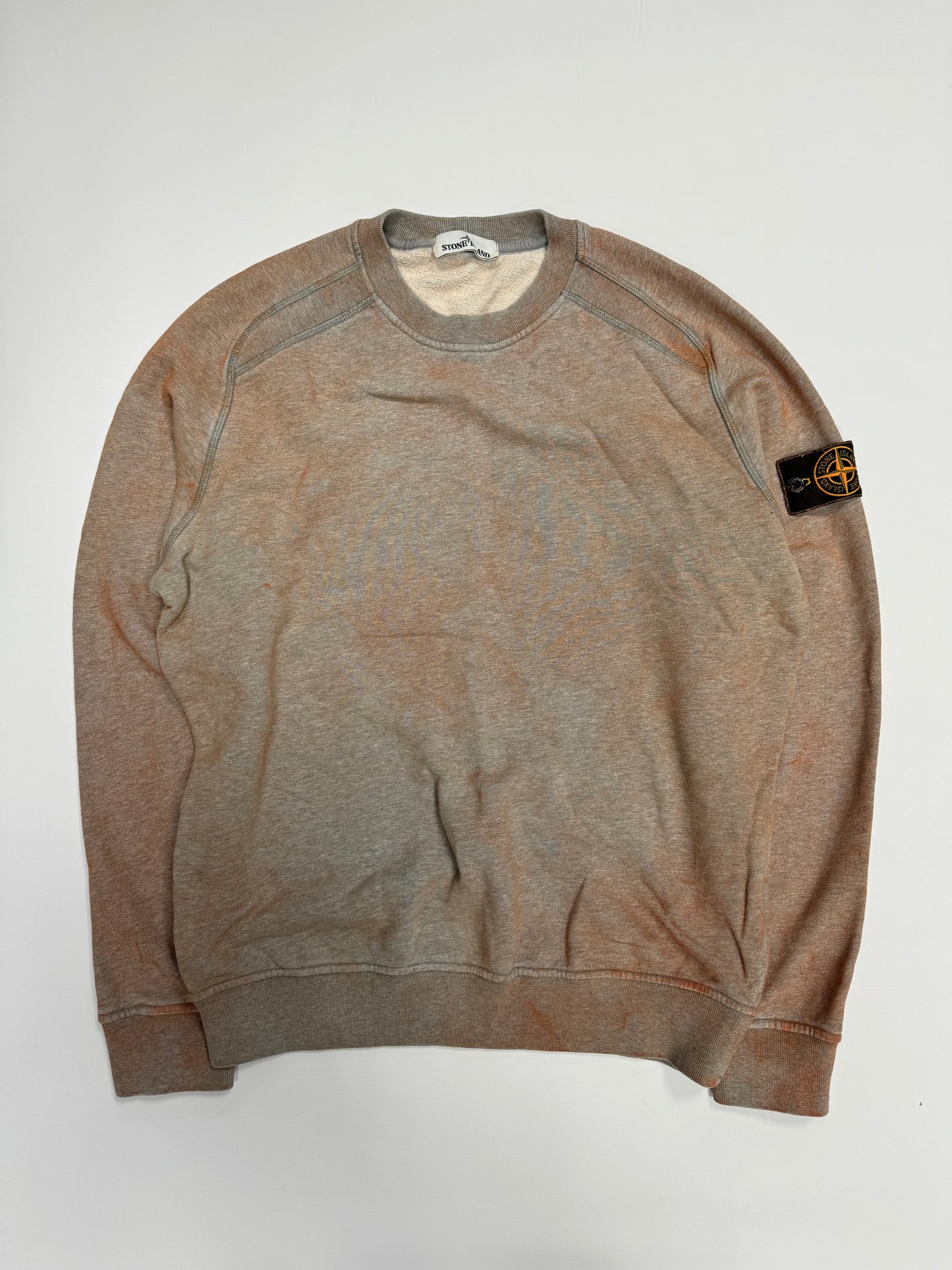 Stone island dust process crew neck jumper (M)