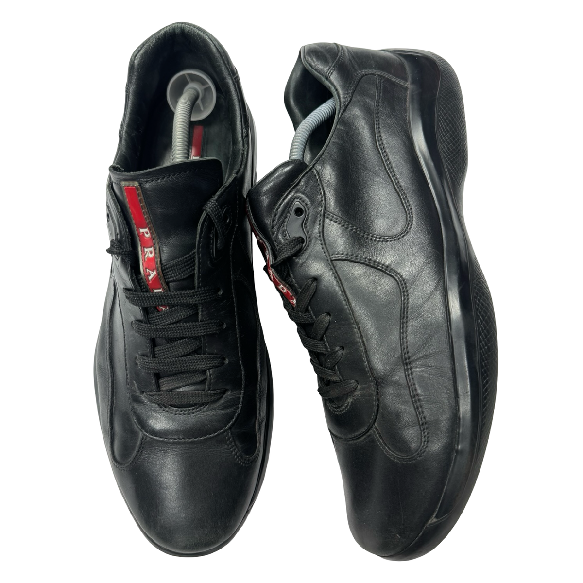 Prada America cup black leather (11.5)