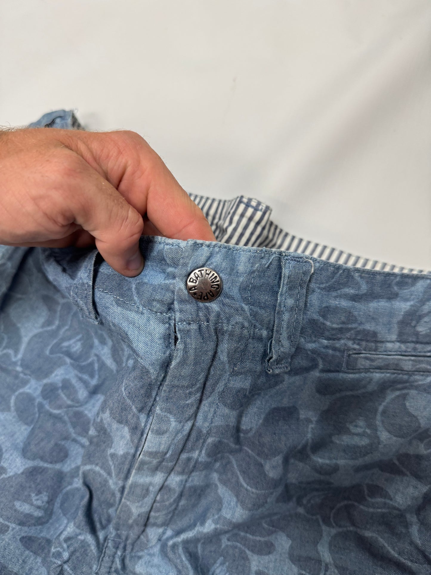 Bape camo Bermuda shorts (M)