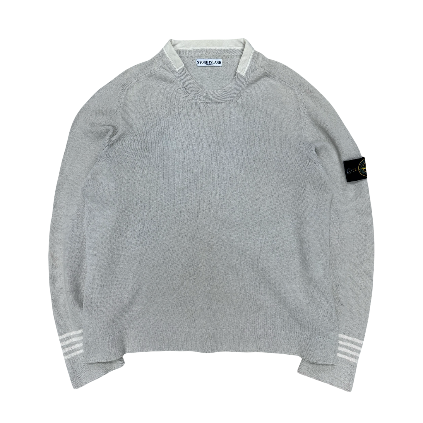 Stone island knit sweatshirt (L)