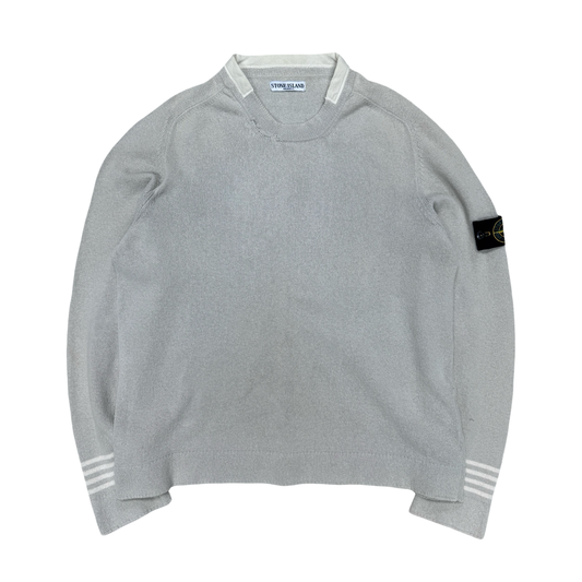 Stone island knit sweatshirt (L)