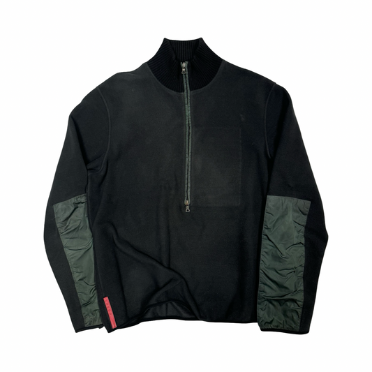 Prada sport zip up fleece (XL)