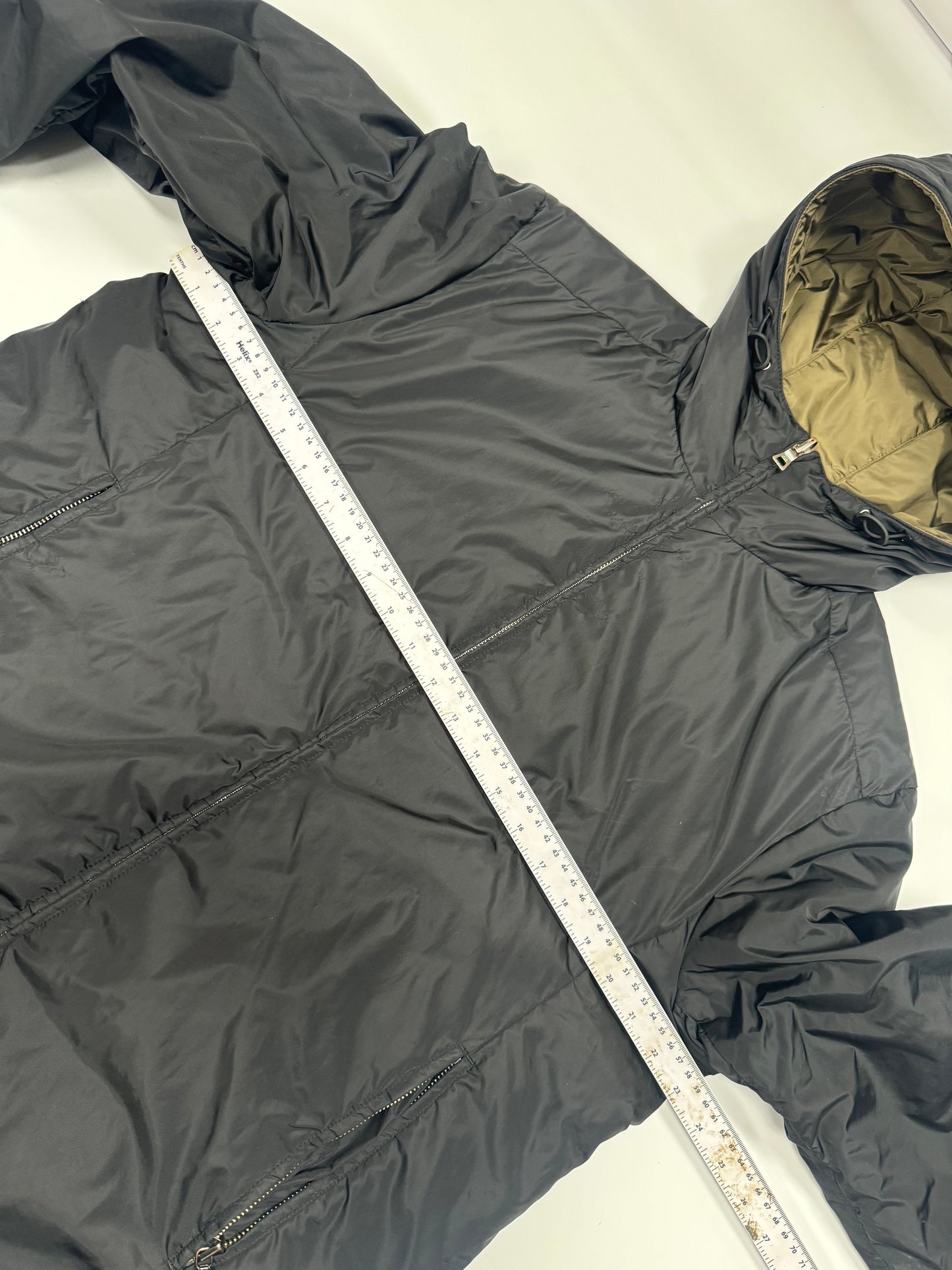 Prada sport padded nylon reversible jacket (L)