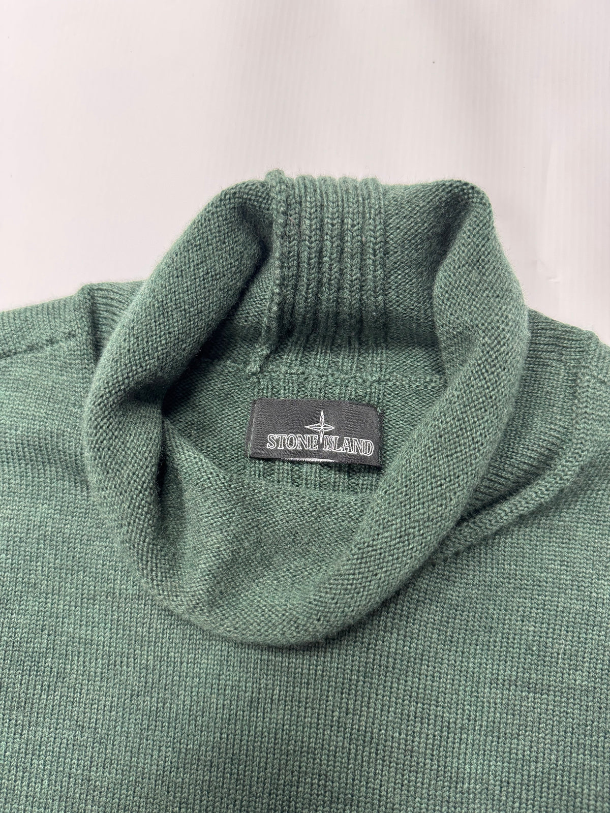 Stone island shadow project roll neck knit sweatshirt (L)