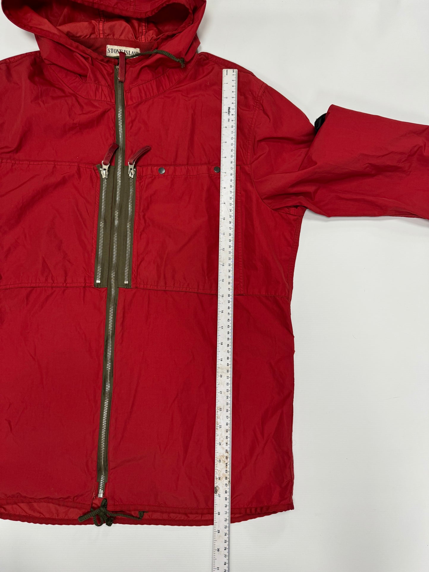 Stone island waxed cotton jacket (XL)